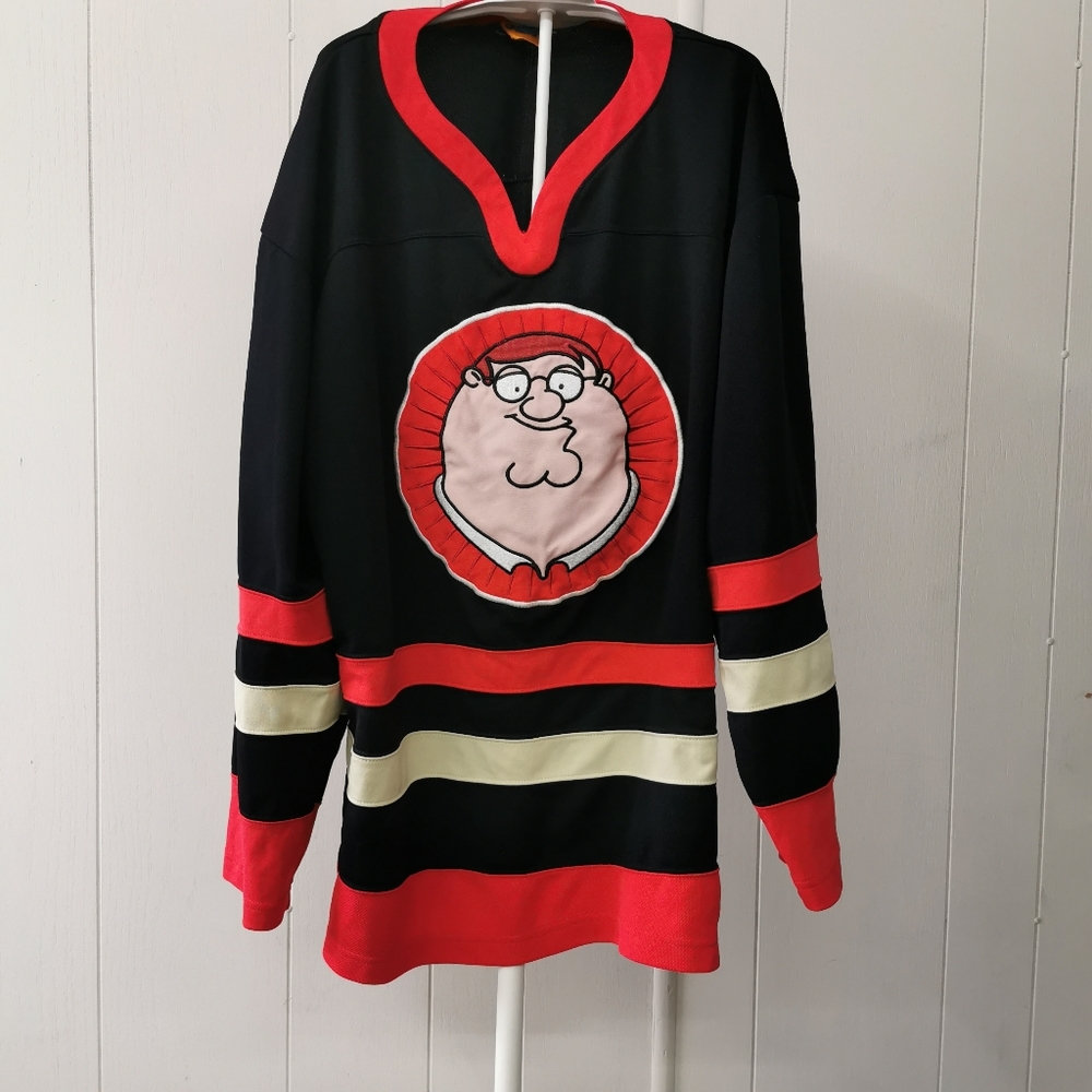 Super Rare Retro 2004 Family Guy  Peter Jersey L